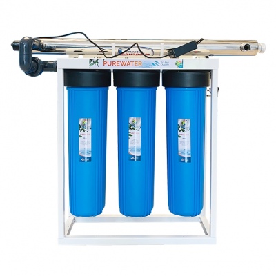 Whole House Filter System with UV Light