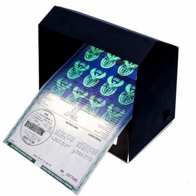 Document verification with BTC12W